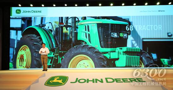 迪尔产品经理介绍拖拉机产品