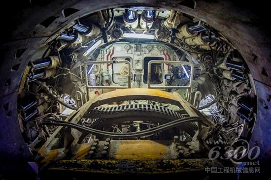 盾构机内部