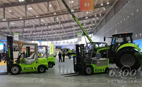 中联重科工业车辆展台