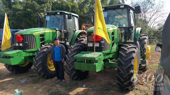 用户本次融资购买了两台6J-1654拖拉机，首付款仅为设备款的50%