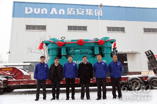 盾安重工2018年第一台设备整装待发！