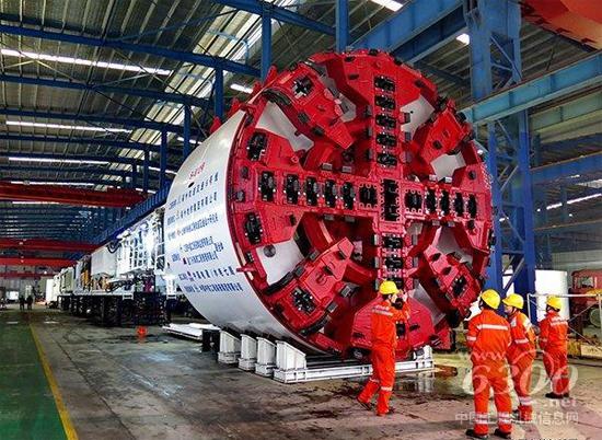 盾构机检验现场