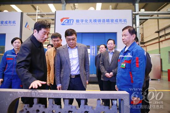 玉林市市长韦韬到玉柴调研