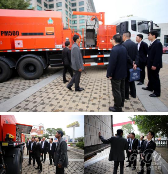 室外展区:英达“修路王”受邀参展