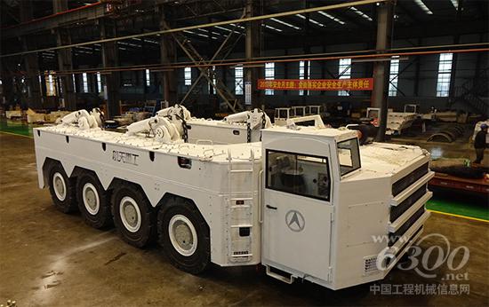 航天重工成功交付全球最大液压支架搬运车