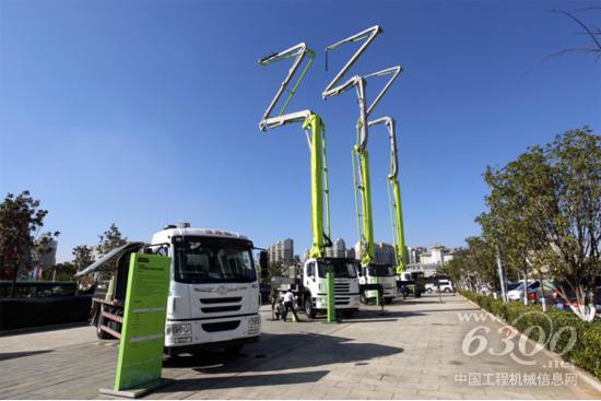 西南推广会上展示了中联重科多款4.0新品