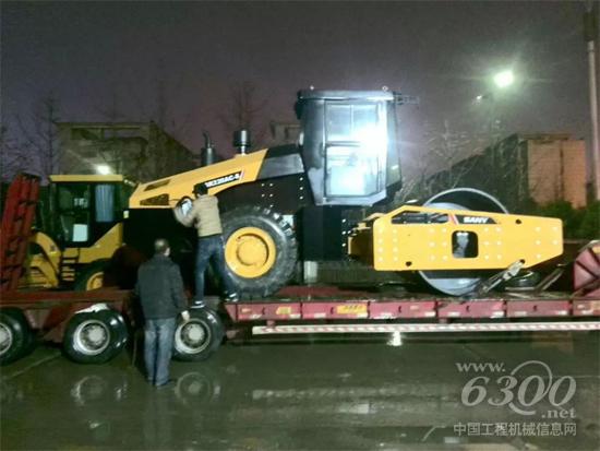 三一全液压销量激增发货繁忙