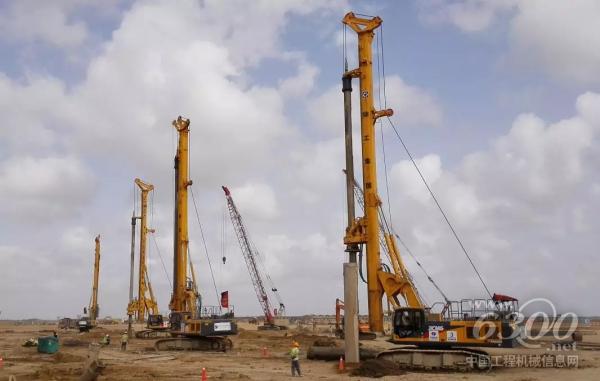 徐工<a href=//product.d1cm.com/xuanwazuan/ target=_blank>旋挖钻</a>“一带一路”显风采，群机助力巴基斯坦新建设