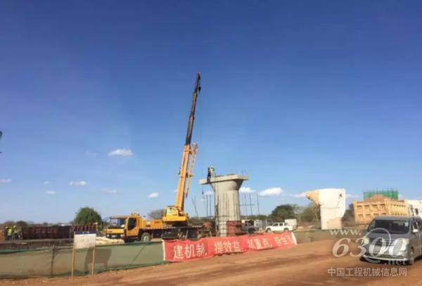 徐工设备助力肯尼亚蒙内铁路建设
