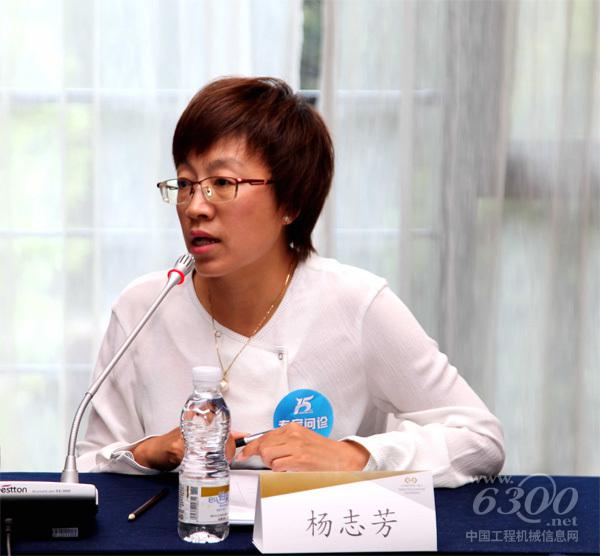 专家问诊会议由中国工程机械工业协会代理商工作委员会秘书长杨志芳主持