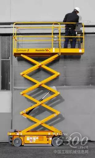 Haulottle OPTIMUM 8自行式电动剪刀式8米高空作业平台
