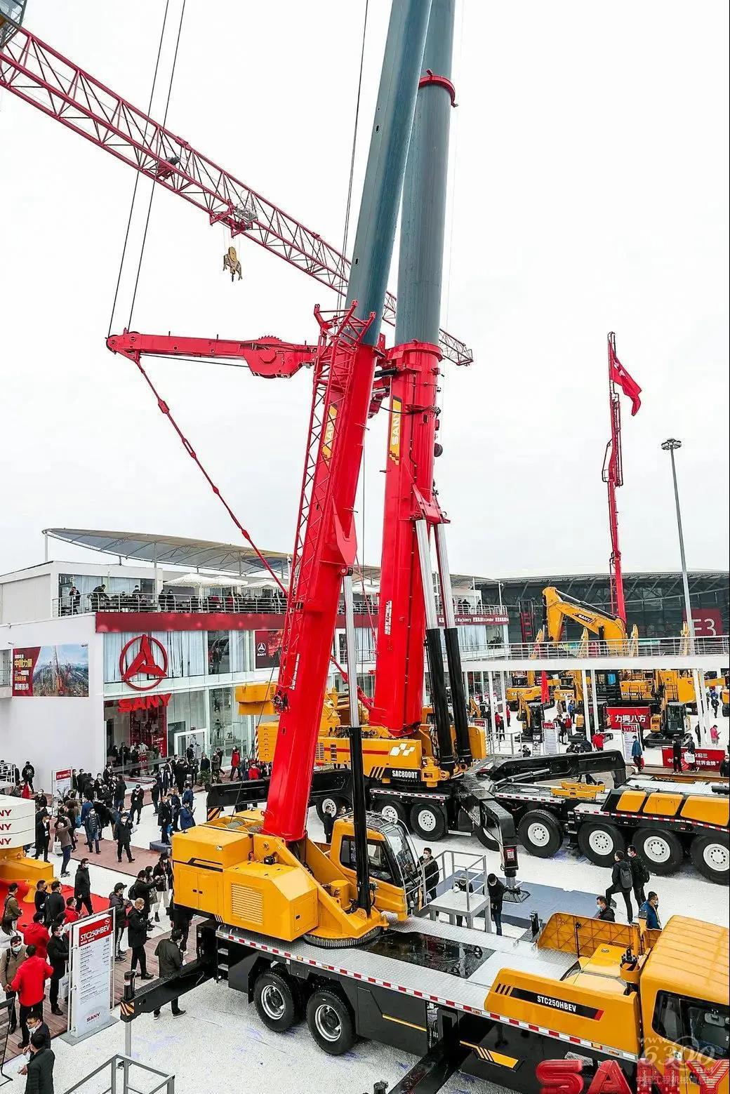 带电而来!全球首秀!三一十大电动设备掀行业浪潮