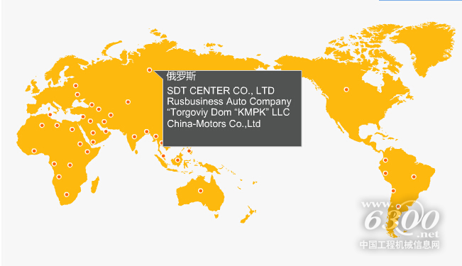 海外销售网络图