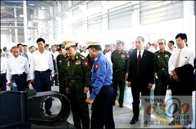 工程机械 山推 缅甸