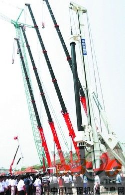 中联重科产品吸引众人目光