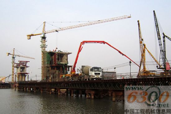 阜六铁路淮河特大桥2011年首战告捷