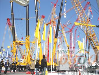 2010年上海宝马展上的一角