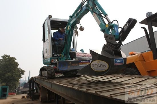 创世界纪录的山河智能挖掘机从芬兰“回家”了