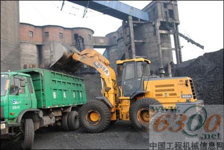 宇通装载机在施工过程中