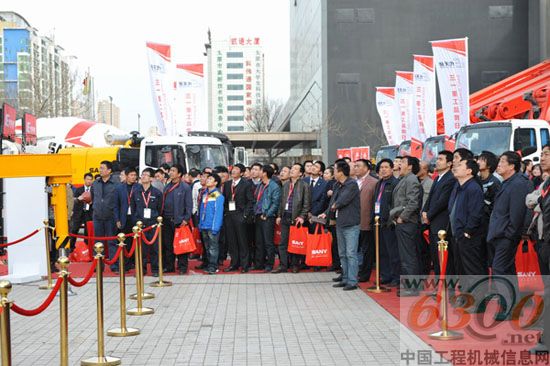 E系列泵车演示吸引客户