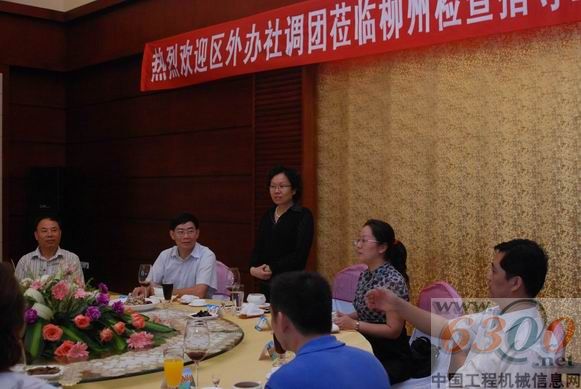 广西壮族自治区外办社调团到柳工考察