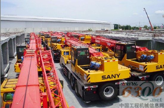 三一 汽车起重机 泰国