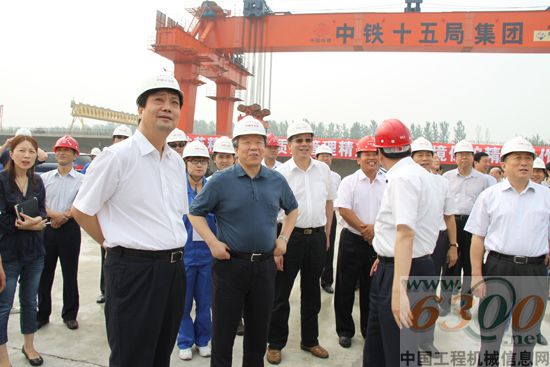 中铁十五局,卢展工,郑开城际铁路