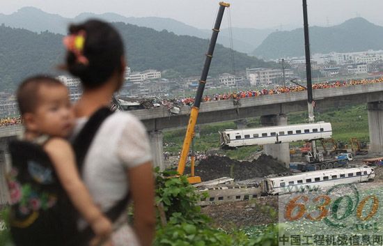 徐工,起重机,温州动车,救援