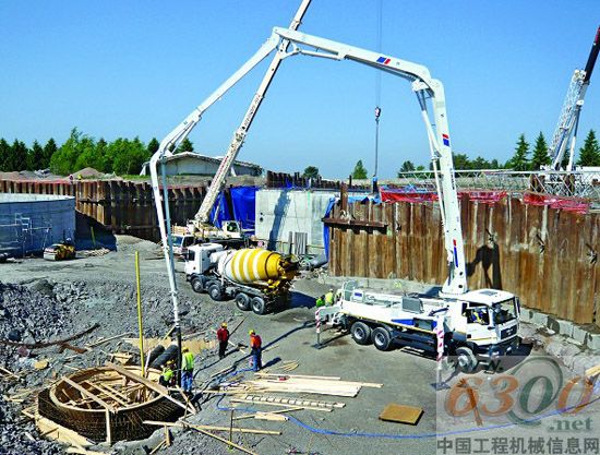 中联,泵车,欧洲