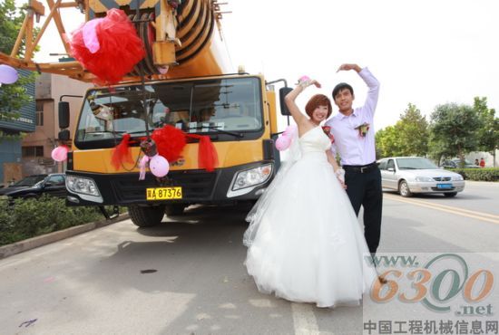 徐工 吊车 婚礼