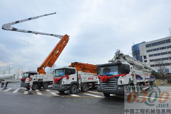 中联重科 泵车 碳纤维