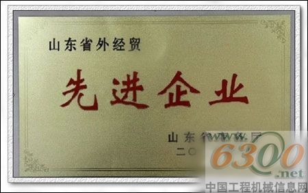 获“先进企业”称号
