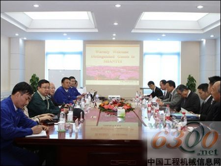 日本技研株式会社及中古兼武先生访问山推机械