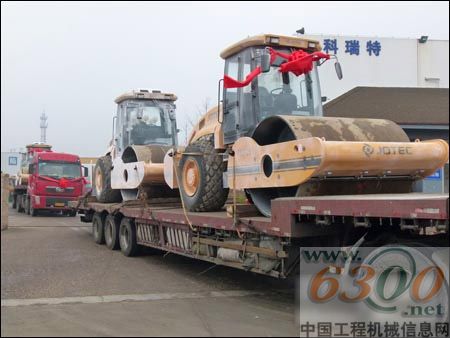 科泰重工出口车