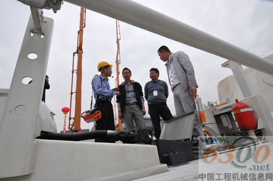 中联重科全球巡展成都站现场