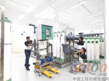 曼胡默尔Klar系列超滤系统在新加坡组装