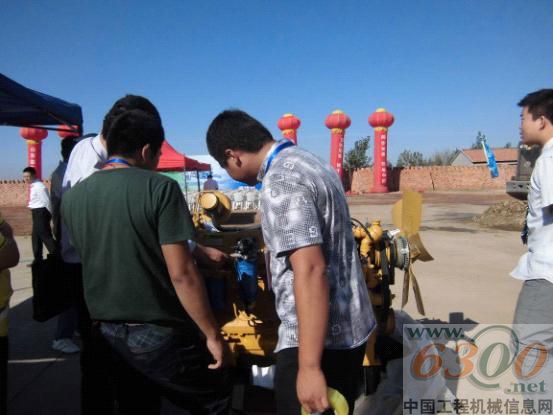 临工953N 省油比赛现场