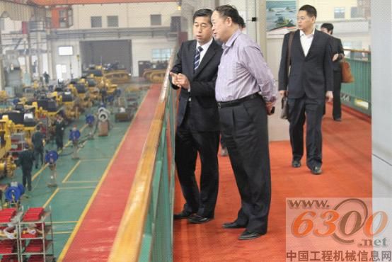 山东省贸促会马啸书记一行来访山推