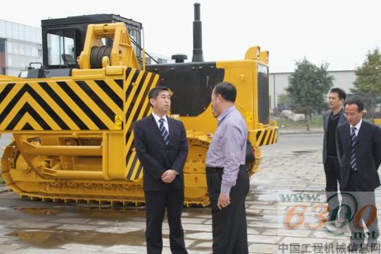 山东省贸促会马啸书记一行来访山推