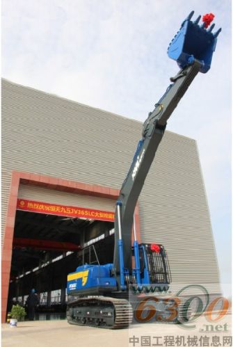 恒天九五,挖掘机,JV365LC,下线