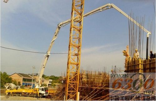 山推,臂架泵车,