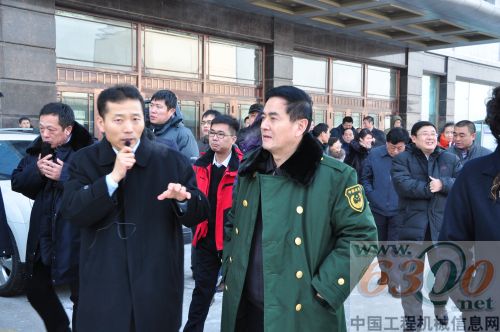 哈尔滨市委领导,中联重科,考察