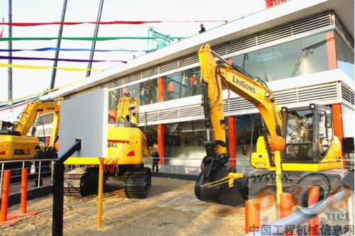 2012宝马展,柳工,媒体见面会