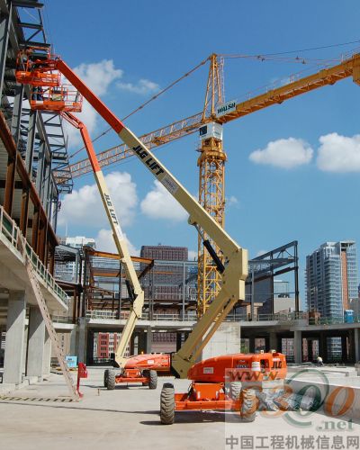 捷尔杰,电动臂式,高空作业平台,环保