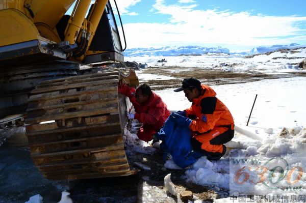 柳工,技术专家,李传洪,廖焕敏,南极科考