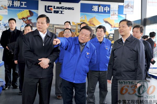 自治区新任党委书记彭清华,柳工,调研