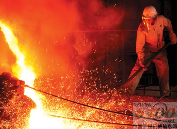 玉柴,挖掘机,高钛渣冶炼工况