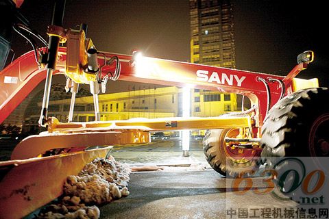 三一,平地机,铲冰除雪