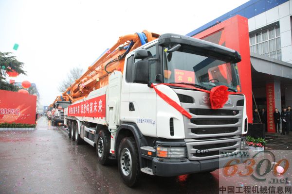 中联重科喜迎“6亿元”开门红 各大园区齐发车