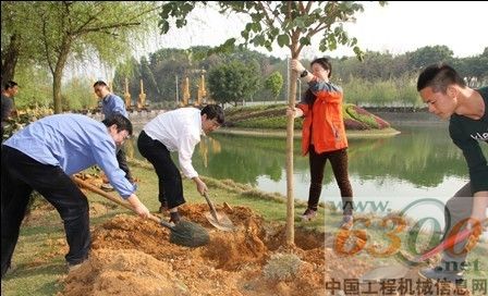 柳工,植树,